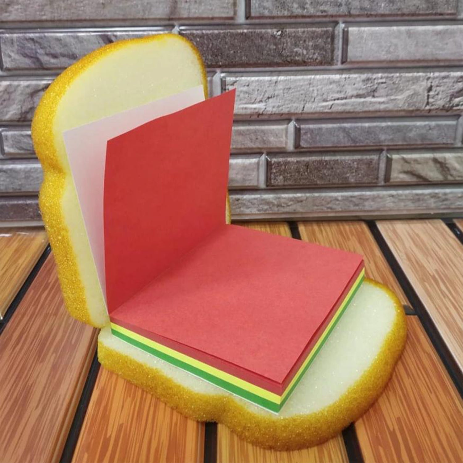 Sandwich Shaped Note / Sticky Notes / Memo Notes, Unique Mini Notes (Multicolor) Sandwich Shaped Note / Sticky Notes / Memo Notes, Unique Mini Notes (Multicolor)